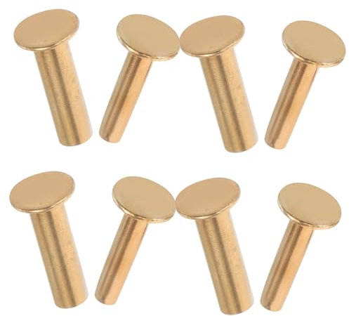 Ciieeo 4 Pares De Remaches Para Mango De Cuchillo De Cocina Herramienta De Remache Pop Remache Para Cuchillo De Cocina Tornillo Para Mango De Cuchillo Tornillo De Sujeción Remache