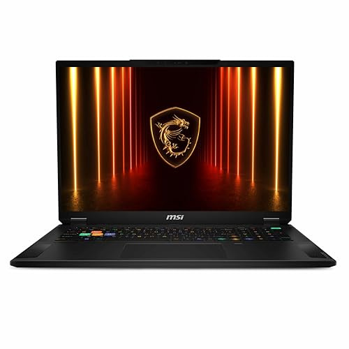 MSI Stealth A18 AI+ 18 16:10 UHD+ 120Hz Gaming laptop- (Ryzen AI 9 HX 370, NVIDIA GeForce RTX 5090, 64GB RAM, 2TB SSD, Windows 11 Home Premium) - Midnight Black