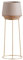 home&you - Blumentopf Slownes, Blumenständer, Pflanzenständer aus Metall, Pflanztopf mit Ständer, Home Deko, 61 cm - Hellbraun