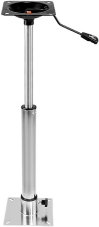 Generic Boat Seat Pedestals and Bases - Adjustable Height Telescopic Boat Seat Swivel Mount, Universal Fit for Boats and Yachts
