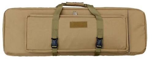 Lange Jagdtasche,Gewehrtasche 2 Langwaffen mit Justierbarem Schultergurt zur Sicheren Fixierung Transport Ihrer Langwaffe,Kurzwaffe,Munition,Magazine(Size:70cm,Color:A)