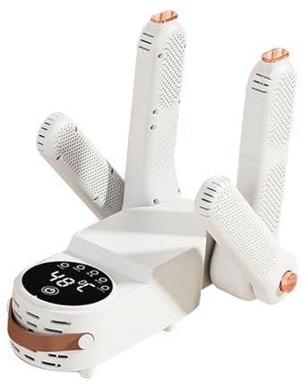 Jiuvaso Sèche-chaussures pliable, chauffe-bottes et sèche-chaussures pour la maison, l'hôtel, ou le bureau en hiver