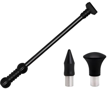 YROHGKPN Juego de reparación de abolladuras sin abolladuras, martillo de metal con 2 cabezales magnéticos, herramienta para eliminar abolladuras, juego de herramientas para desabollado de automóviles