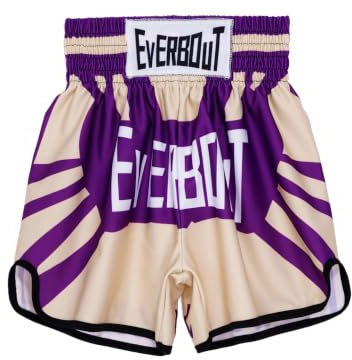 Yihuimin korta boxshorts för barn pojkar Muay Thai MMA kickboxing shorts
