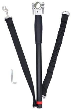 Fahrrad-Hundeleine, einfache Installation, verbesserte Kontrolle, Flexible Hundeleinen ohne Hände, Hunde-Fahrradleine für kleine, mittlere und große Hunde