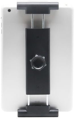 Kiuiom Tablet Halterung Mit Kugelkopf,Tablet Stativ Halter Adapter,Ipad Halterung Adapter Stativ,Universal Tablet Clip Halter Halter,Selfie Stick Kamera Einbeinstativ,Geeignet für 6,3-10,8 Zoll
