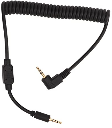 RASTKY Cable Disparador de Obturador con Control Remoto Universal de Cámara de 2,5 Mm - Cable de 1 M de Longitud para Las Series L, D, GF, GH, G, LC, FZ, V-Lux y DIGILUX - Fotografía Ideal sin