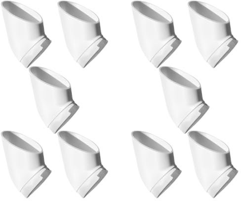 Levemolo 10 Bicchieri per Coltivazione Fuori Suolo in PVC, Tazze da Piantare per Torre di Crescita, Contenitori da Giardino Riutilizzabili per Ortaggi e Piante da Balcone, Set da 10 Pezzi