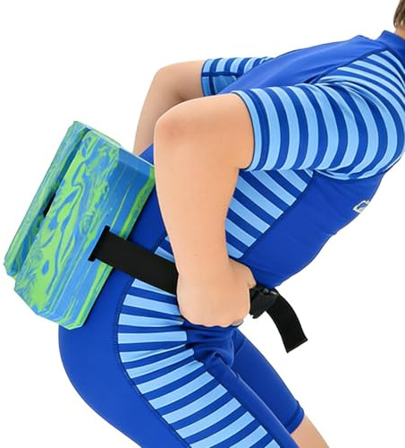 Allenatore di Nuoto da Schiena | Attrezzo per Esercizi Regolabile Per Bambini Cintura Galleggiante, Per Ragazzi E Ragazze Spiagge Laghi Esercizi Piscine Allenamenti Fitness Fiumi Mari Parchi Acquatici