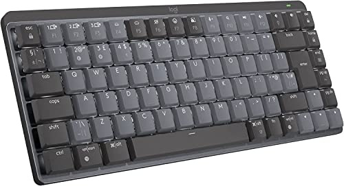 Logitech MX Mechanical Mini Minimalist Wireless Illuminated Keyboard GRAPHITE US INT'L