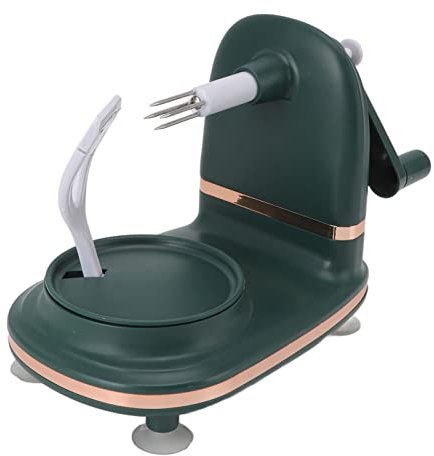 Sbucciatore di Mele, Manovella Facile da Usare Sbucciatura Rapida Multifunzione Sbucciatore di Pere in ABS Durevole per Frutta, Mele, Patate (Tipo aggiornato)