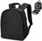 Lizbin Kamerarucksack Professionelle Kameratasche für spiegellose DSLR/SLR-Kameras, Fotorucksacktasche für Damen Herren Fotografen, Kameratasche kompatibel mit Canon Nikon Sony Digitalobjektiv(Grau)