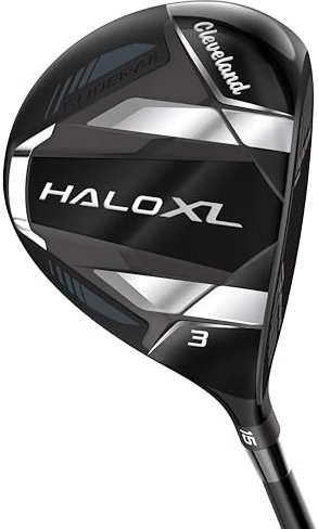 Cleveland Golf Launcher HALO XL Fairway Club de Golf, Hombre, Negro, 4 1/4