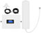 HUIOP Kit amplificateur de signal amplificateur de signal de téléphone amplificateur de signal de téléphone portable répéteur de signal mobile répéteur de signal tri bande avec antenne cylindrique ant