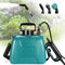 TLGREEN Pulverizador Eléctrico 5L, 7.4V/2000mAh Pulverizador de Jardín a Batería Recargable, con 3 Boquillas Regulable Varita Retráctil, Correa de Hombro Ajustable, para Plantas Jeringa de Malas
