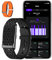 Fitness Tracker , IP68 Waterproof - 127 Sport Modes, 24/7 Heart Rate, Sleep Analysis, GPS, Pedometer, Blood Pressure/SpO2 Measurement, Compatible with iOS Android(Complimentary orange braided strap）