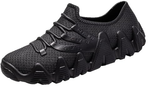 Chaussures de bateau imperméables pour homme - Chaussures de pluie basses - Chaussures de travail - Bottes courtes - Couleur unie - Bottes de pluie tendance - Chaussures de jardin antidérapantes