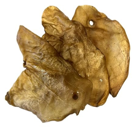 Maltbys' Stores 5x Standard Pigs' Ears (Mixed Sizes) 100% Natural Dog Treats Chews [PEC]