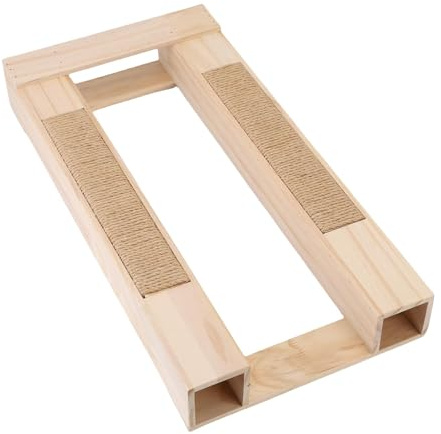 Tavola da Grattare per Gatti in Legno Panca per Accoppiamento per Gatti Progettata Professionalmente per di Tutte le Dimensioni per un Processo di Accoppiamento di Successo (Stile corda di