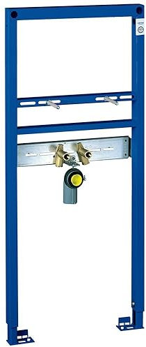 GROHE Rapid SL, Vorwand Installationssystem für Waschtisch (komplett vormontiert, für Einlochbatterie, 113 cm hoch, inkl. Befestigungsmaterial und Ablaufbogen DN 50), 38554001