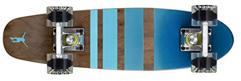 Ridge Skateboards Maple Mini Dark Dye - Longboard, Color Transparente, Talla 22-Inch