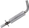 BESTPRICE 1x Mittelschalldämpfer Kompatibel mit AUDI A3 (8L1), SEAT LEON (1M1), TOLEDO II (1M2), SKODA OCTAVIA 1 (1U2) (1U5), VW BORA I (1J2) (1J6), GOLF 4 (1J1) (1J5), NEW BEETLE (9C1, 1C1) (1Y7)
