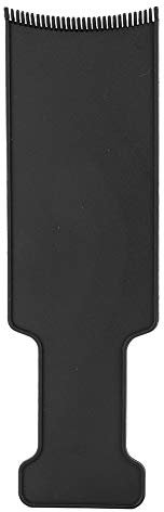 Balayage Highlighting Board, Balayage Board With Teeth, Professional Hair Dye Paddle For Salon Home Use Hair Coloring(Medium black)