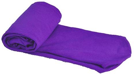 Aslana Dance Pantyhose Tights Stockings for Kids Girls - Ballet Footed Tight Microfiber Super Soft (Large, 1-Pack Purple)