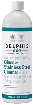 Delphis Eco Glass, Window & Stainless Steel Cleaner 700ml | Eco Friendly | Window Cleaner | Car Glass Cleaner