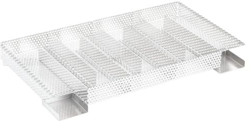 vidaXL Générateur de Fumée Froide 8 Chambres, Fumoir à Froid pour Viande, Boîte de Fumoir pour Barbecue Poisson Fromage, 35 cm Acier Inoxydable