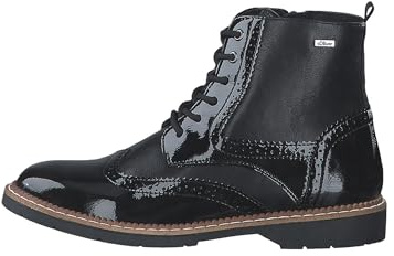 s.Oliver dam S.oliver Dam Spets Boot Platt 5-25255-43Känga