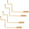 EMSea 4pcs Power Volume Key Button Flex Cable Compatible with Nintendo Switch 1st Generation Console Replacement Parts Console Volume Key Flex