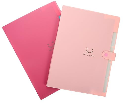 Lurrose 2stücke Büroordner Akkordeon Aktenordner Farbig Aktenordnerhalter Ablageordner Organizer Für Dokumente Quittungen Visitenkarten Tickets Zuhause Büro Reisen