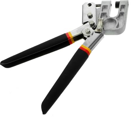 UKCOCO Pinza De Sujeción De Antideslizante Crimpadora Tenaza Alicate De Punzón Para Metal