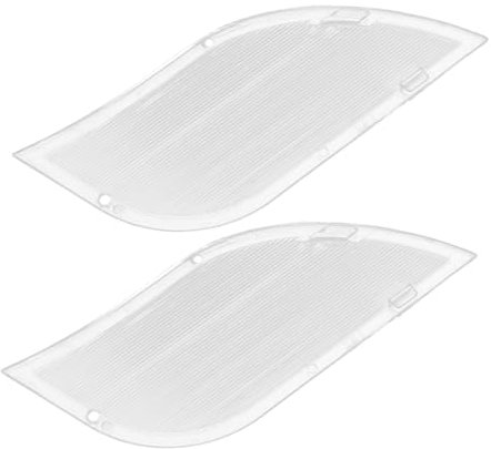 KONTONTY 1pair Transparent Range Hood Lamp Replacement Lampshades for Kitchen Hoods Easy to Install and Maintain Excellent Illumination for Cooking
