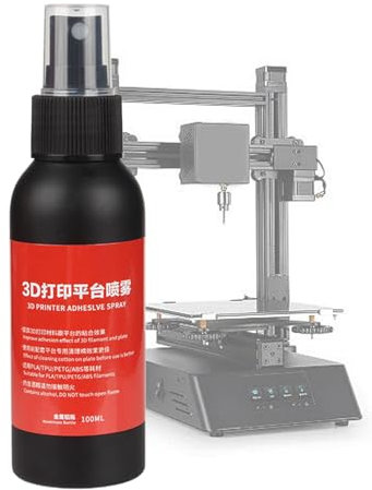 Pegamento Para Impresora 3D | Spray Adhesivo 100ml Para Bandeja Caliente,Adhesión Larga Duración Para Nivelación Y Fijación De Modelos