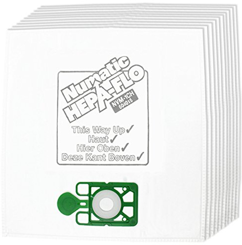 Numatic 604015 Nvm1ch Henry Hetty Hoover Sacs à poussière pour aspirateur 604.015 (lot de 10)