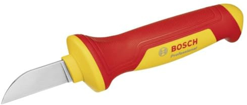 Bosch Professional VDE-kabelkniv med rakt blad (tillverkad av S2-stål)