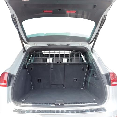 Travall Guard Hundegitter Kompatibel Mit Volkswagen Touareg (2010-2018) TDG1357 - Maßgeschneidertes Trenngitter in Original Qualität
