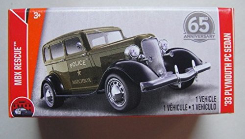 MATCHBOX Power Greifbox Rettungsbox, Braun '33 Sperrmund' PC Limousine 65. Jahrestag