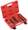 vidaXL Jeu de Bougies de Préchauffage 22 pcs Outil de Voiture Véhicule Garage Taraud Foret Hélicoïdal Tige Filetée Ecrou d'Extraction Guide de Foret 8 et 10 mm