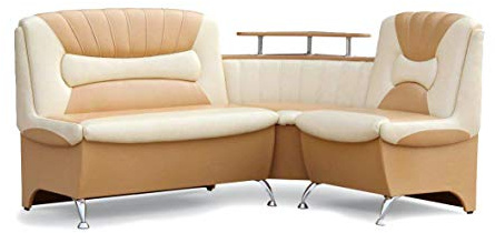 Rodnik Eckbank mit Stauraum Arabika (beige-Hellbeige, Kunstleder)