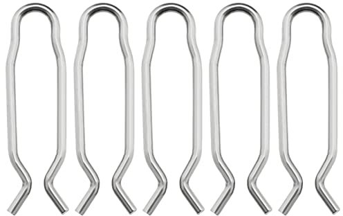 Create idea 5pcs Pince à Ressort pour Nettoyeur Haute Pression 50372210 Compatible avec Karcher K3 K4 K5 K6 K7 Tuyau de Nettoyeur Haute Pression 304 Pince à Ressort en Acier Inoxydable