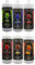 A. Becker´s Slush Eis Sirup | Ohne Azofarbstoffe | 6x 1L Kirsche, Cola, Blaubeere, Waldmeister, Erdbeere, Orange | 1L Slush Konzentrat ergibt 6L Eis | Getränkesirup für Slush Maschine und Mixer