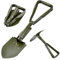 Robusta Pala da Campeggio Pieghevole Militare in Acciaio al Carbonio, Pala Pieghevole Multifunzionale, Accessorio Essenziale per Il Giardino Utilizzabile All'aperto (M Verde Marino)