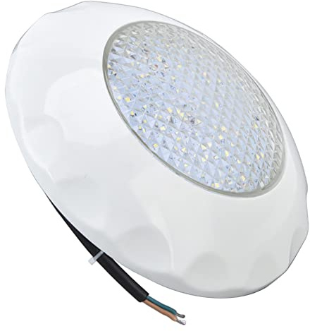 Tbest Ac12V 9W llevó la Luz de la Piscina Ip68 Luz Impermeable de la Piscina Luz Subacuática Montada en la Pared para el Estanque Al Aire Libre 6500K Productos de Iluminación