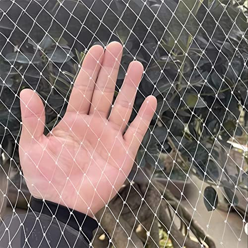 Filet Anti-Oiseaux, Filet Anti-oiseaux, Filet de Protection Jardin Plantes pour Bassins, Fruits et Légumes, Filet Anti Oiseaux en Maille Filet de Protection Jardin(Size:7m x 7m)