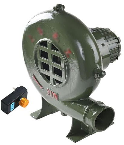 Pealihuy Souffleur électrique pour barbecue, souffleur d'air compact et puissant, pour usage résidentiel, allume-feu et excitateur de flammes, 250 W