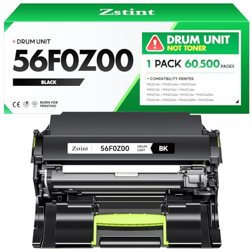 56F0Z00 Imaging Unit Replacement Compatible with Lexmark 56F0Z00 Drum Unit MS321 MS421 MS521 MX521 MX522 MS621 MX622 MS622 MX321 MX421 B2338 B2442 B2546 B2650 MB2338 MB2442 MB2546 MB2650 Laser Printer
