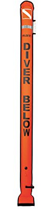 Mares Dive Alert Marker, Boa di Segnalazione Sub, Arancione, Taglia Unica